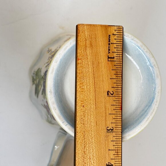 Ma Maison by TableTops Unlimited Coffee Mug Hand Painted Dario Farrucci 5.5" - Picture 8 of 9